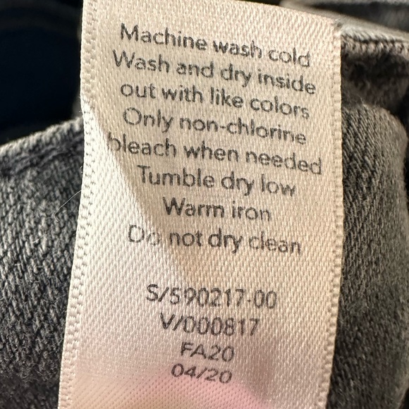 Athleta Gray Jeans Womens Size 4 Ankle Fitted - Picture 7 of 8